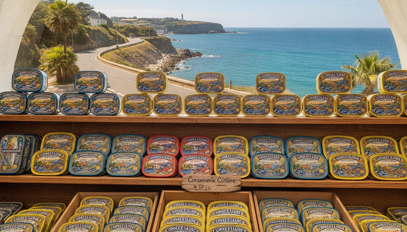 Produits artisanaux locaux lors d'un road trip sur la côte atlantique