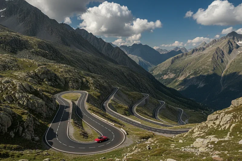 Routes de montagne