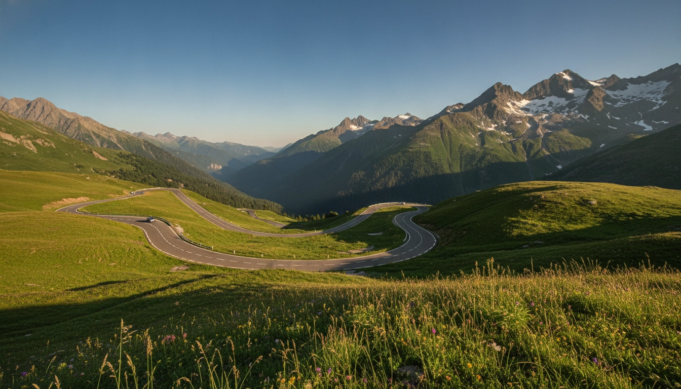 Un panorama exceptionnel lors de la meilleure période pour traverser le col de l'Iseran en voiture.