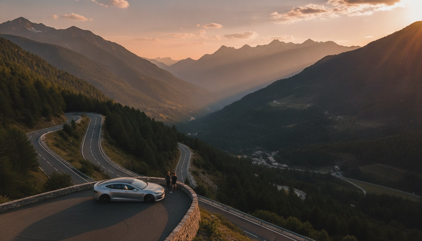 Paysage alpin spectaculaire pour préparer un road trip route panoramique montagne itinéraire inoubliable.