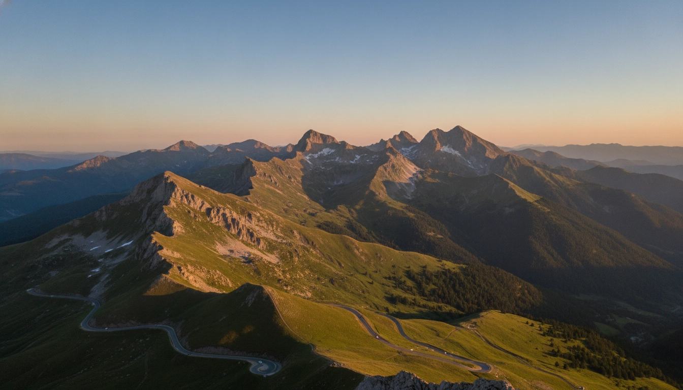 Paysage spectaculaire lors d'une randonnée panoramique depuis col d'Aubisque en une heure