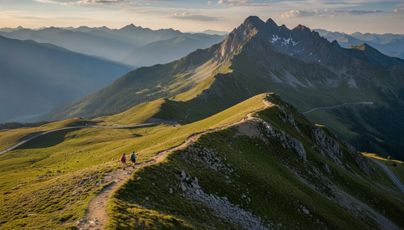 Vue imprenable lors d'une randonnée panoramique depuis col d'Aubisque en une heure