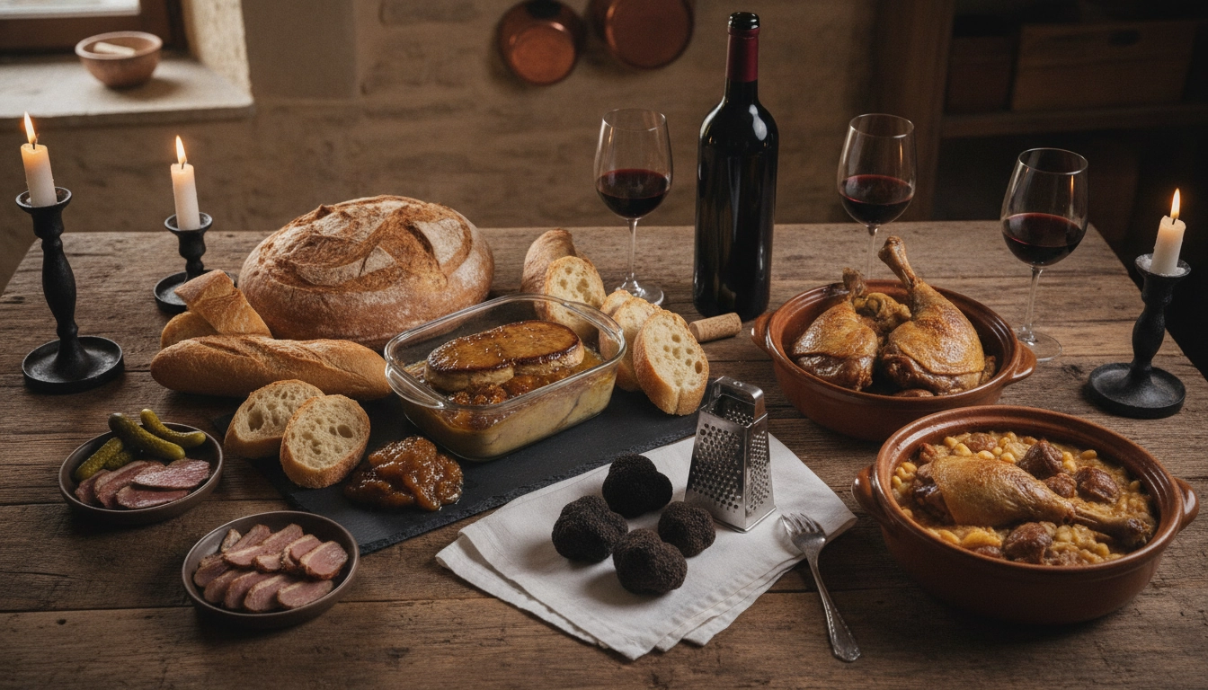 Dégustation lors d'un road trip gastronomique dans le sud-ouest de la France